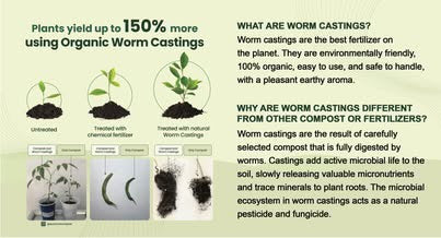 Worm castings